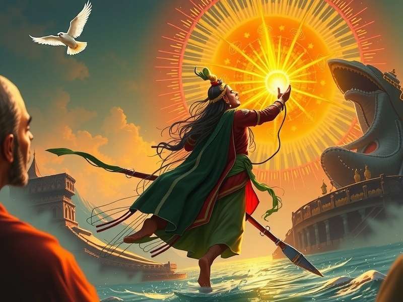 Durga S Spiritual Odyssey Indian Version